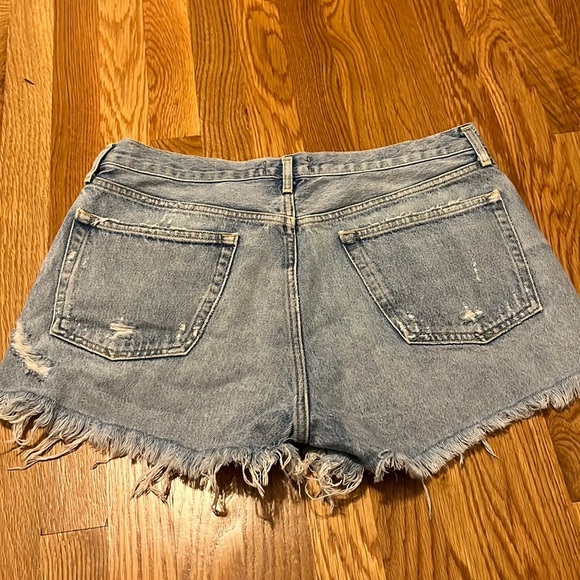 NWT AGOLDE Parker Vintage Cut Off Shorts Size 30 - Picture 14 of 17